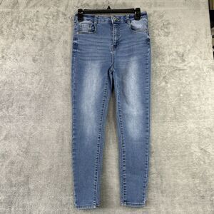 Wax Jean Women’s 5 / 27 Blue Cotton‎ Skinny Jeans High Rise Whispered Slim Y2k